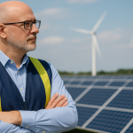 Odair Jose Mannrich destaca como a engenharia elétrica impulsiona a transição para energias renováveis.